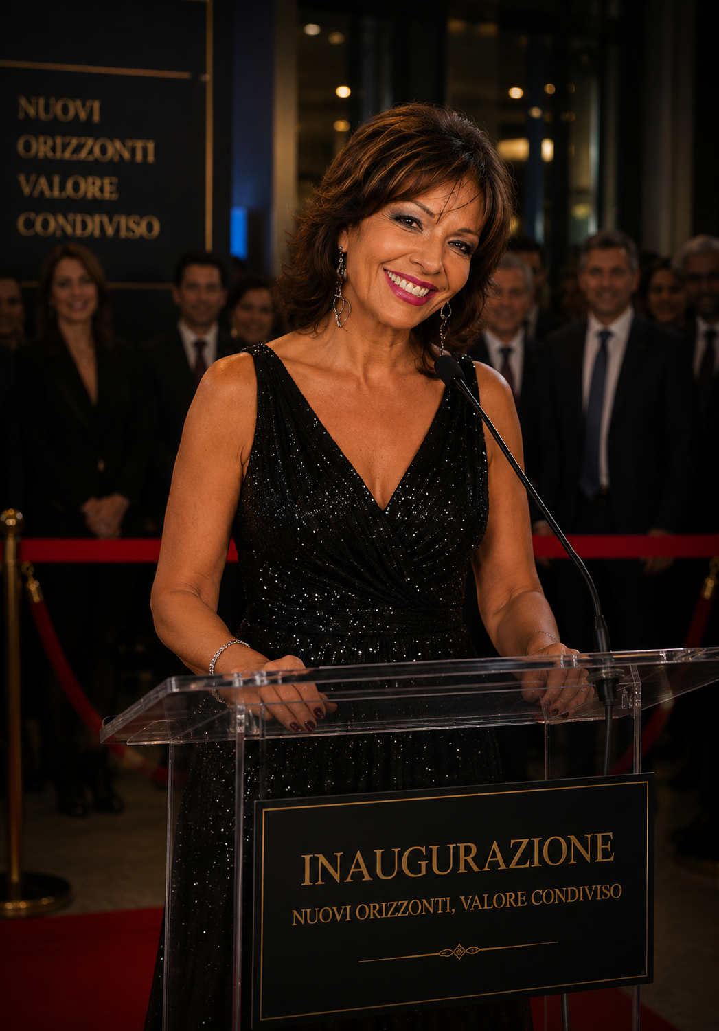 Cora Bonazza inaugurazione momento condivisione